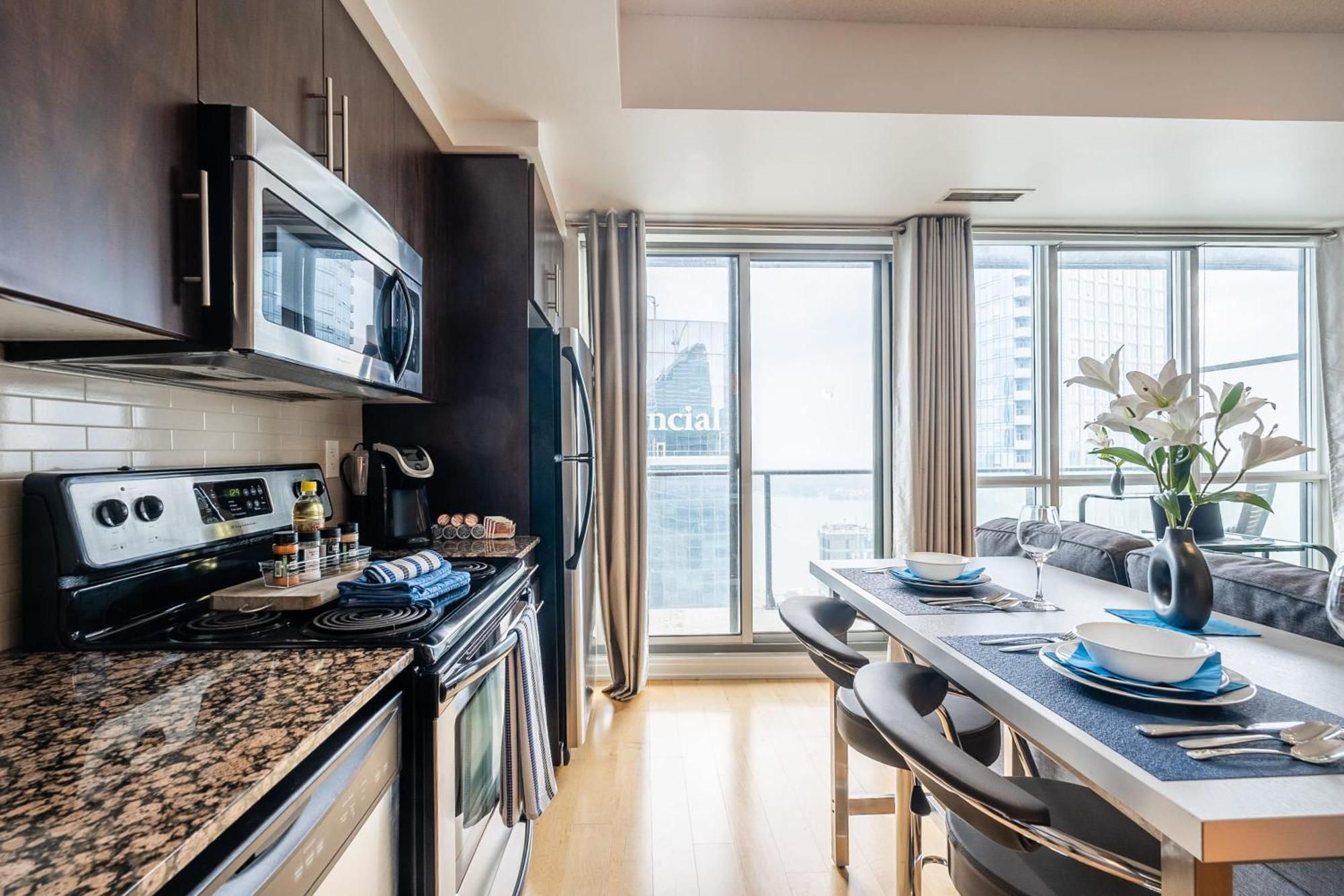 1Br Luxury Condo - Downtown Toronto Exteriör bild