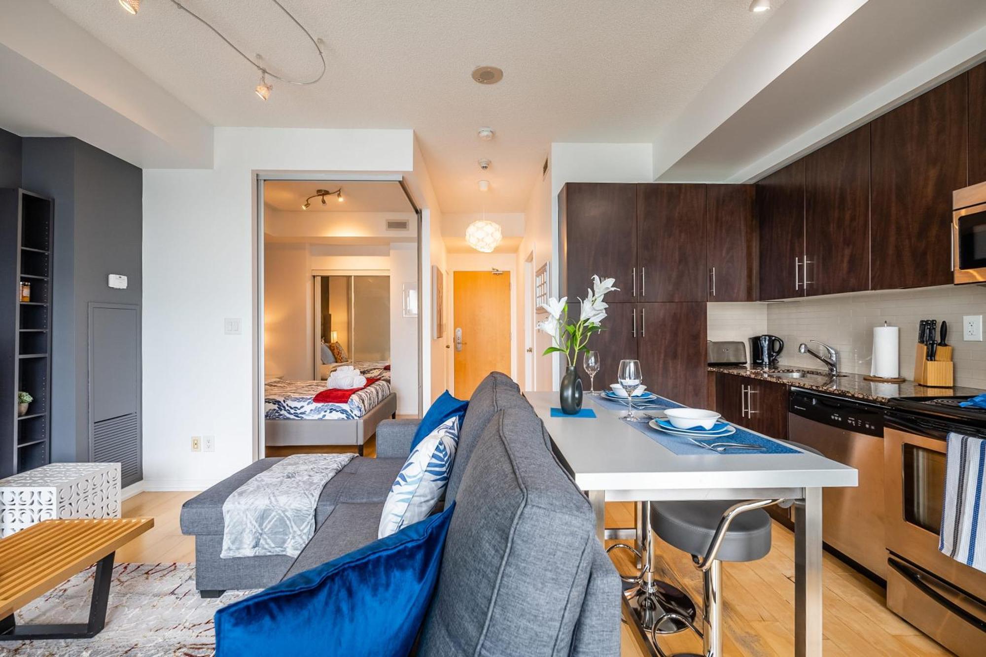 1Br Luxury Condo - Downtown Toronto Exteriör bild