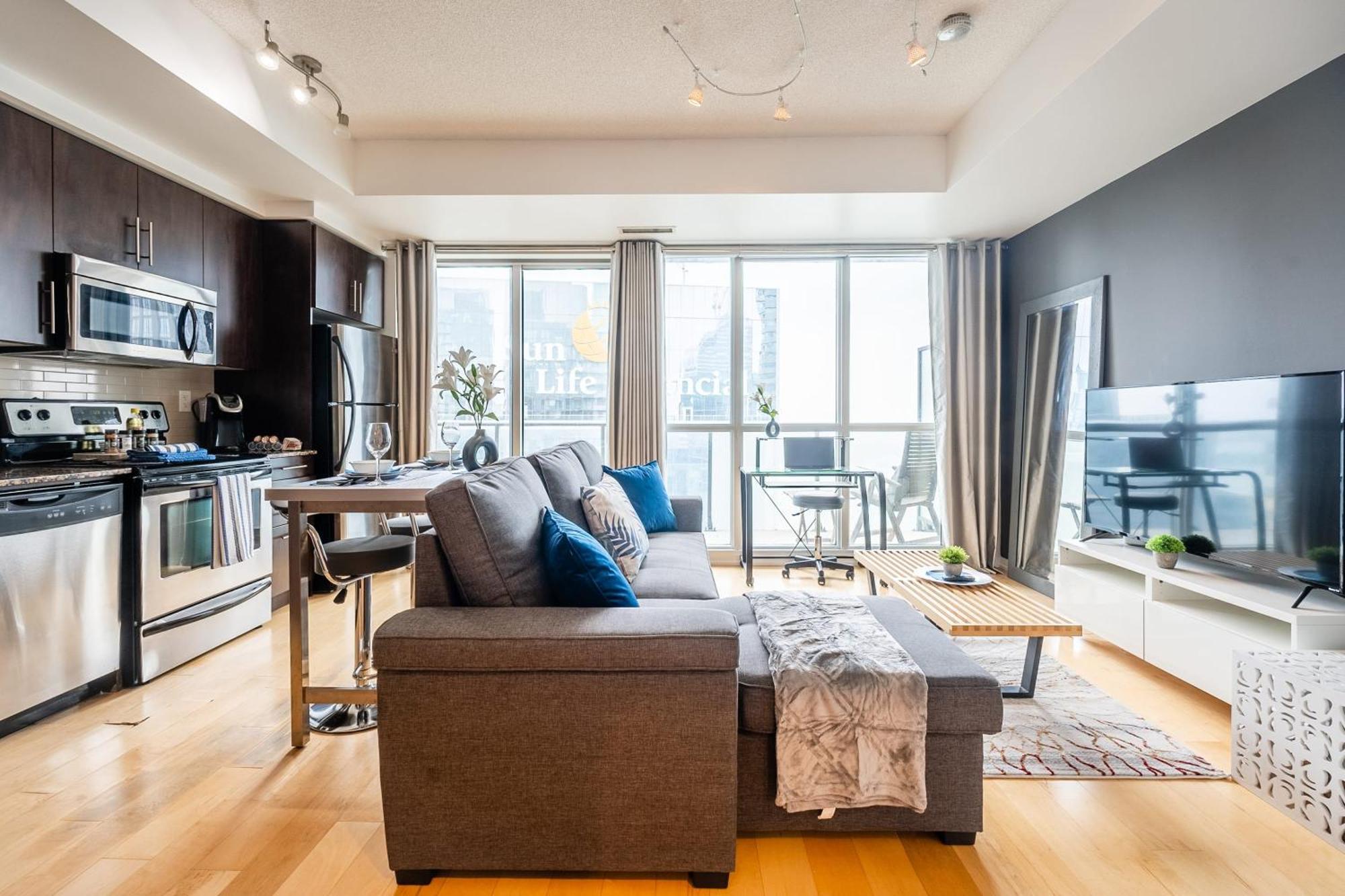 1Br Luxury Condo - Downtown Toronto Exteriör bild