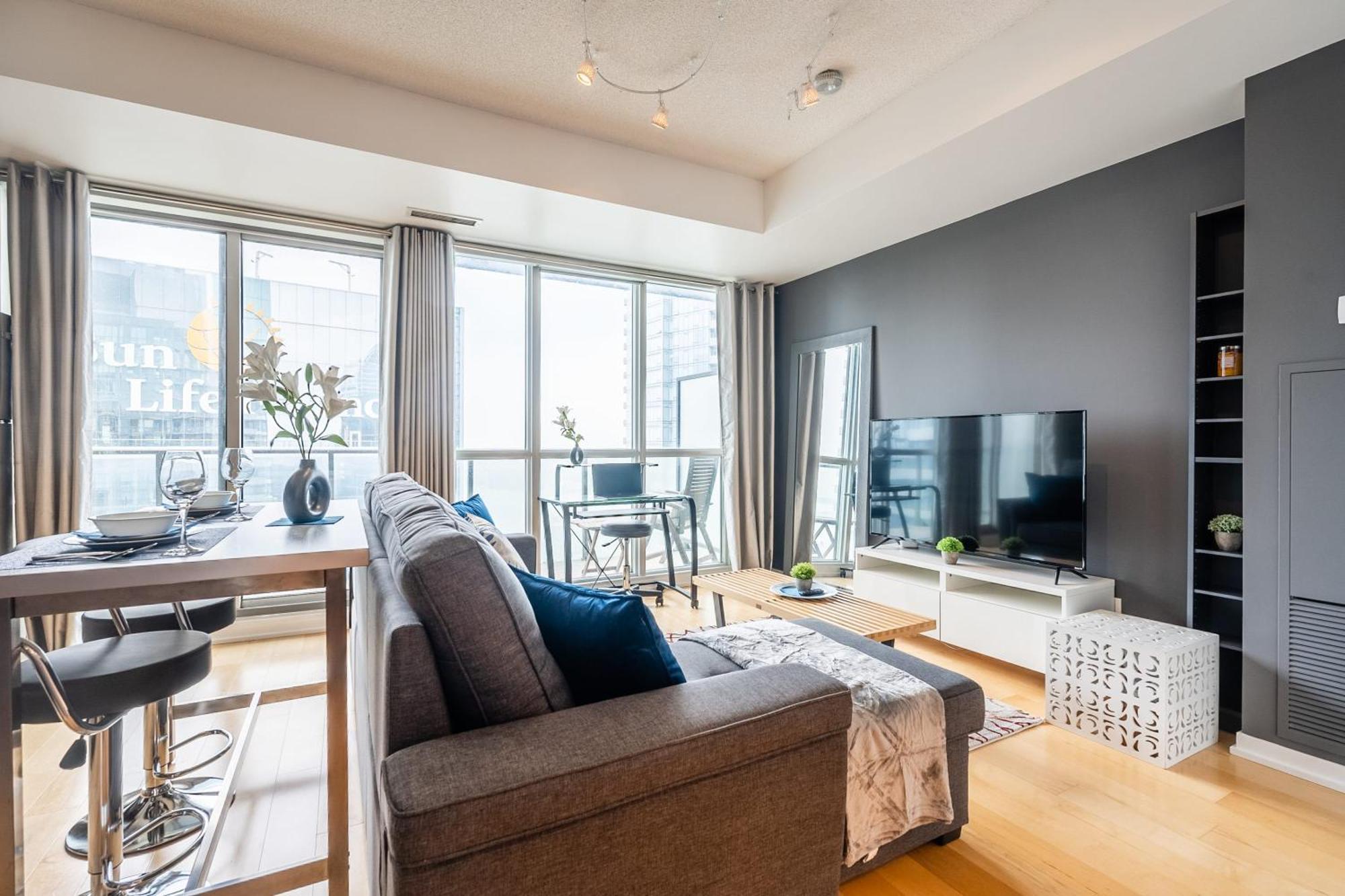 1Br Luxury Condo - Downtown Toronto Exteriör bild